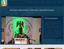 Tablet Screenshot of apcunitedkingdom.org